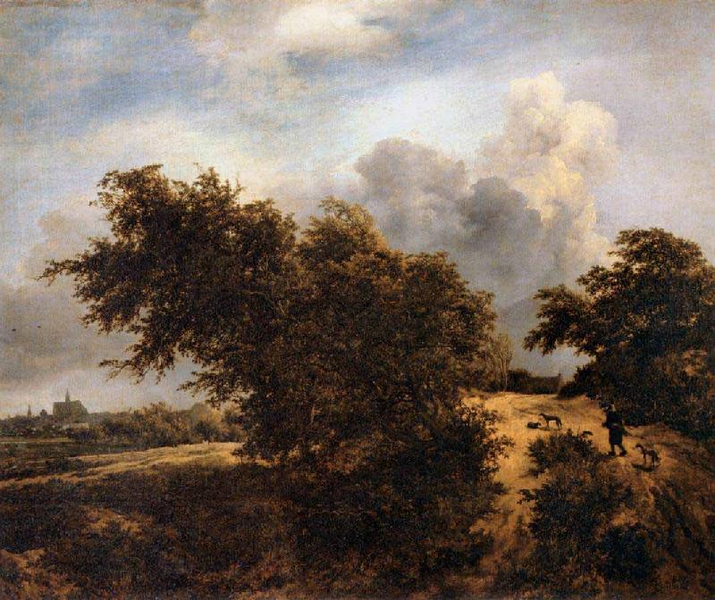 RUISDAEL, Jacob Isaackszon van The Thicket